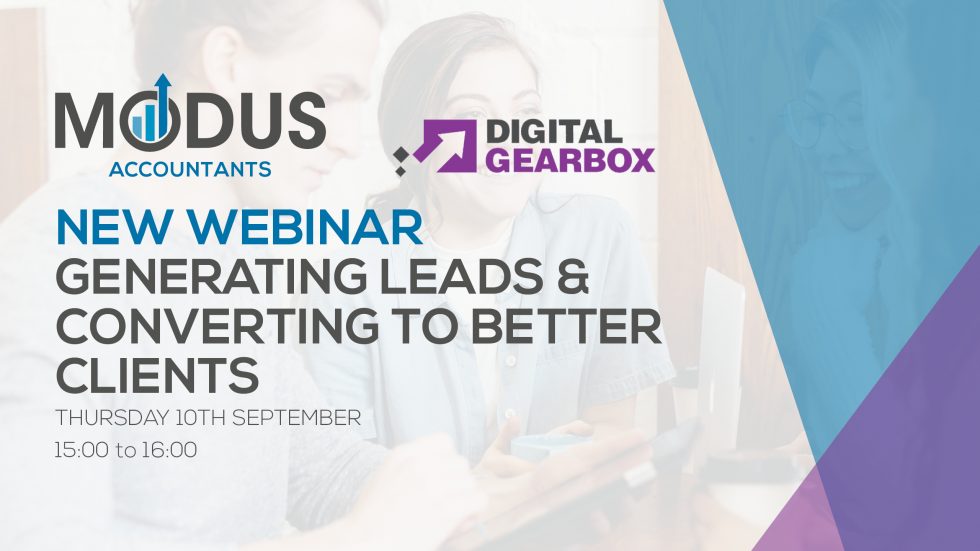 WEBINAR - Generating Leads & Converting To Better Clients