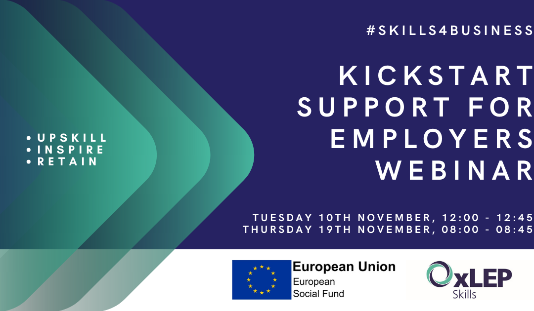 Kickstart support for employers – 19th Nov 2020 @ 8:45am