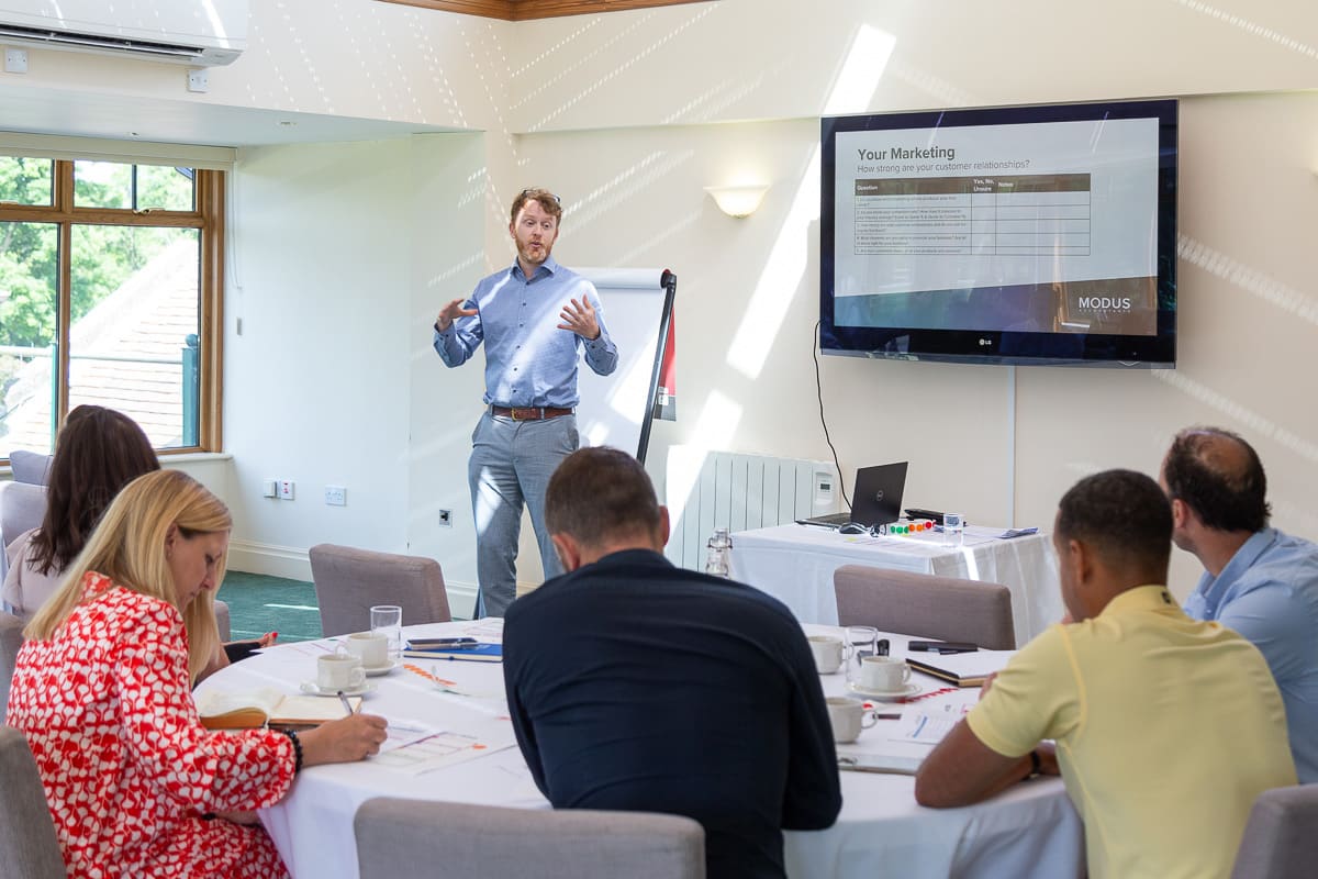 Andrew Moon Marketing Manager - Modus Accountants 90 Day Business Planning