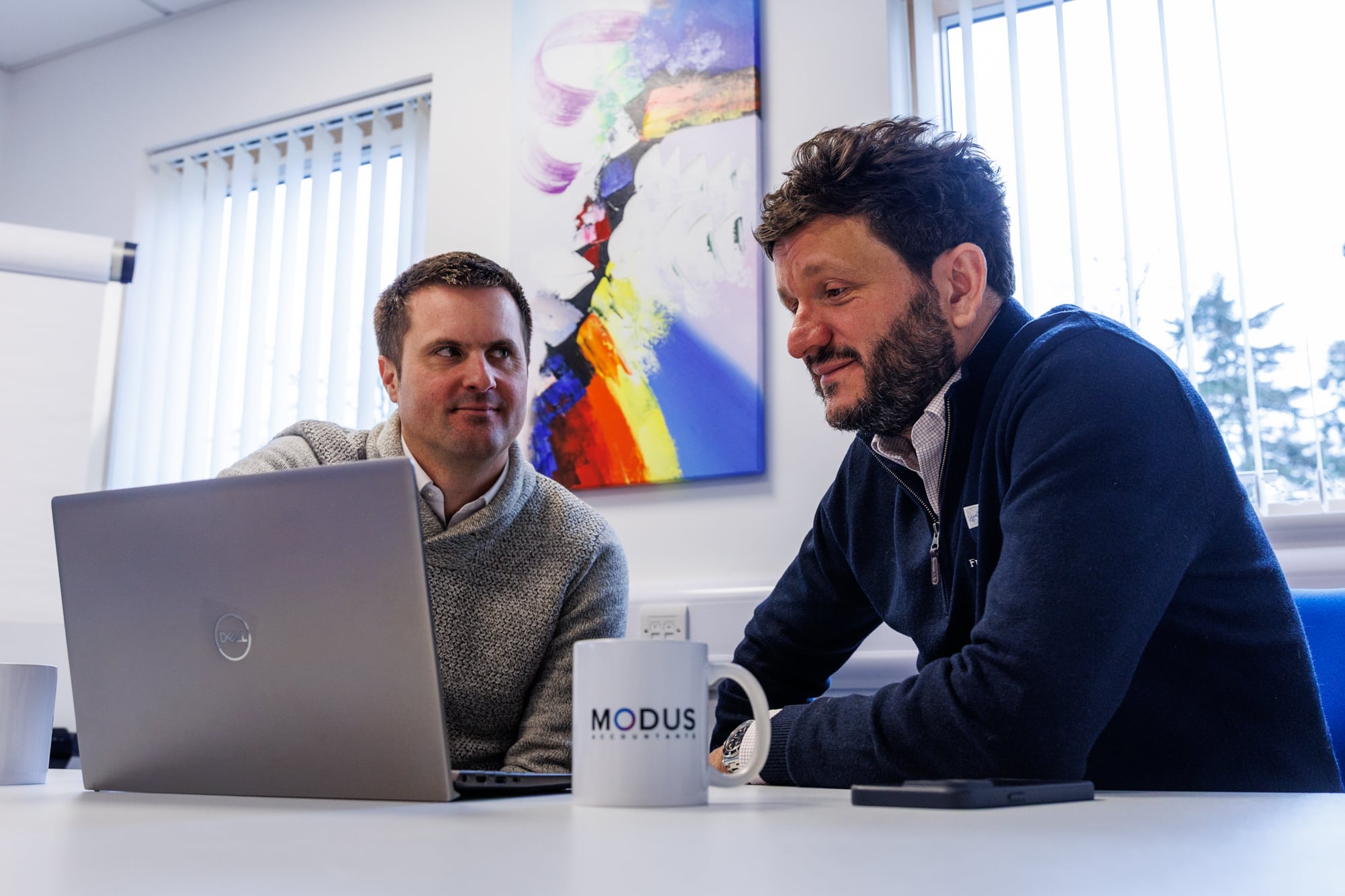 The Modus Accountants team at work in the Oxfordshire office